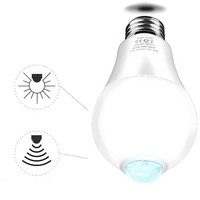 E27 Radar Sensor Bulb 10W 15W 20W 25W 85-265V Motion Detector Light Auto Switch Energy Saving Light Bulb Corridor Stair LED Bulb