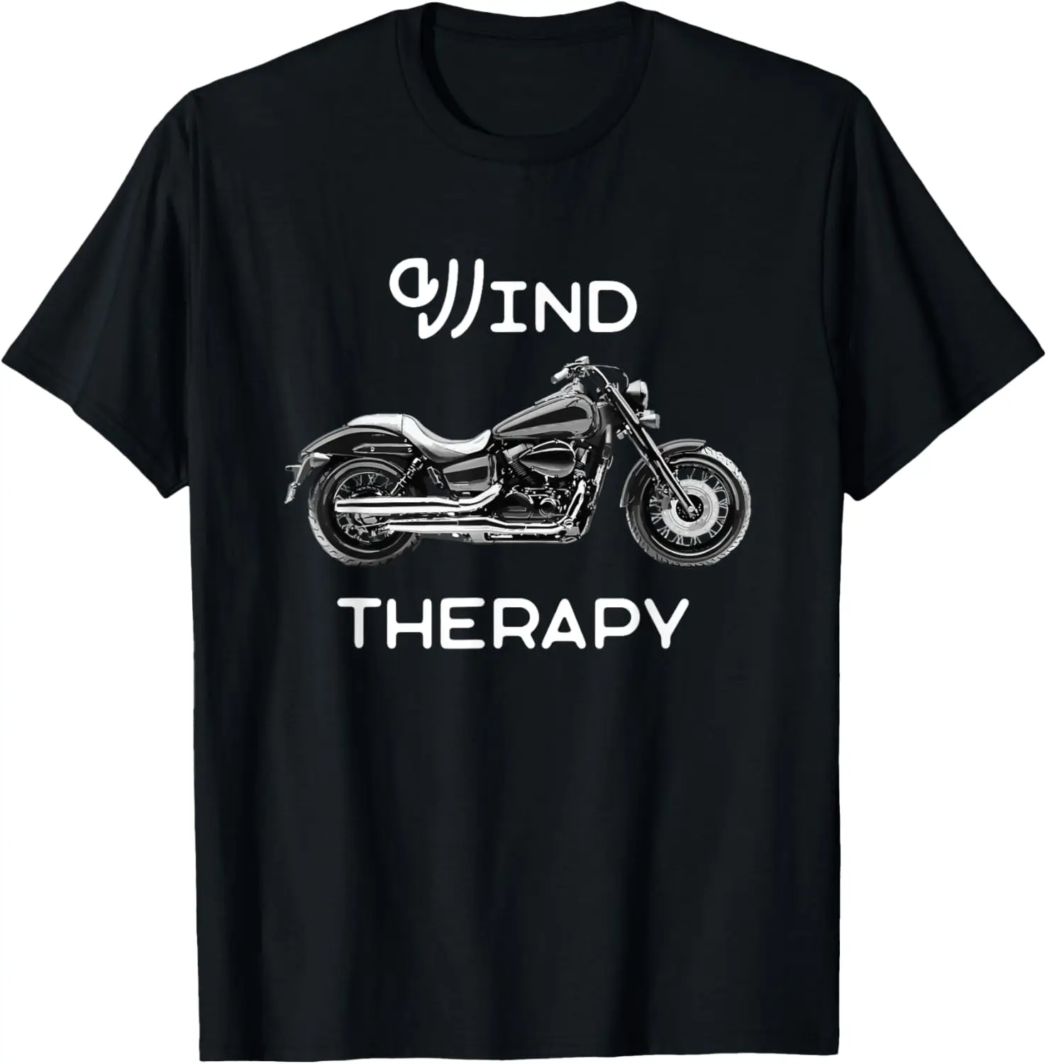 

Wind Therapy - Motorcycle riders T-Shirt Motorcycle