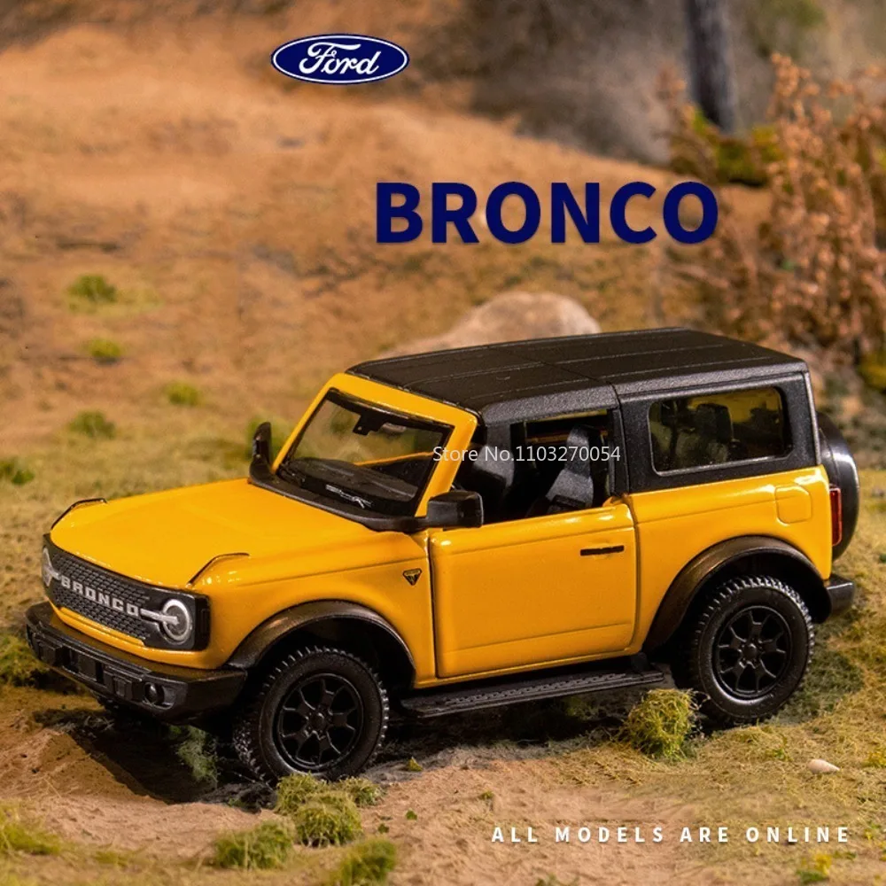 1/36 Model Toy Cars Ford Bronco  Porsche 911 Lamborghini Alloy Diecas Vehicles Metal Body ABS Plastic High Simulation Model Gift