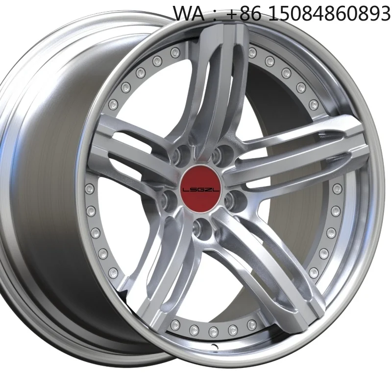 18-22 Inch 2 Piece Deep Concave Forged Aluminum Alloy Wheels Universal Passenger Car Custom Auto Modification Rim Parts