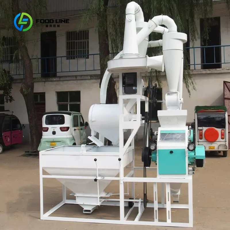 Customized Automatic Maize/Corn Wheat Milling Machine Food Processing Machine 150kg/h High Productivity Motor Stainless
