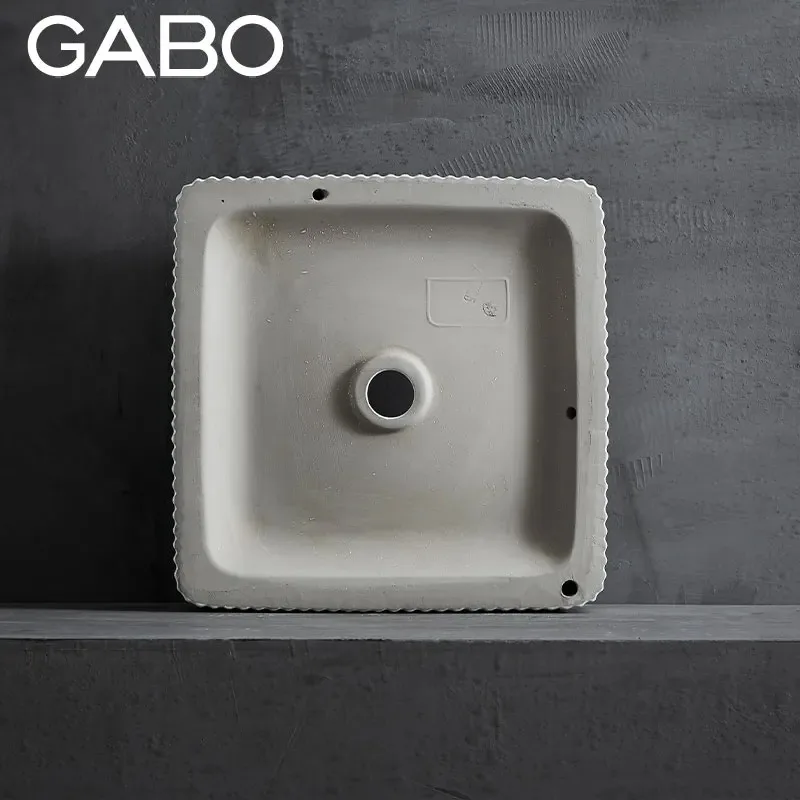 A076 Bathroom Table Wash Basin Household Ceramic Basin Small Size Face Washing Art Basin