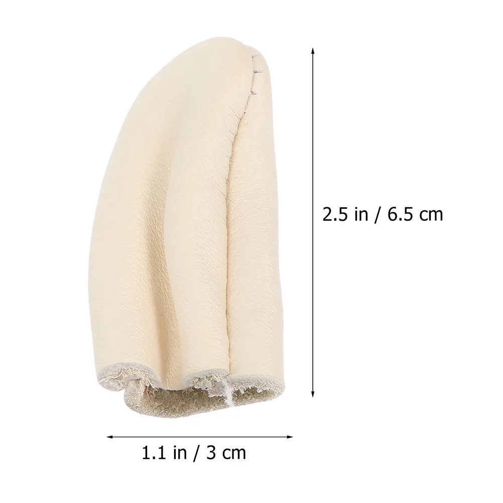 8Pairs Sewing Thimble Finger Protectors for Knitting Quilting Cross Stitch Lightweight Portable Craft Accessory Safety