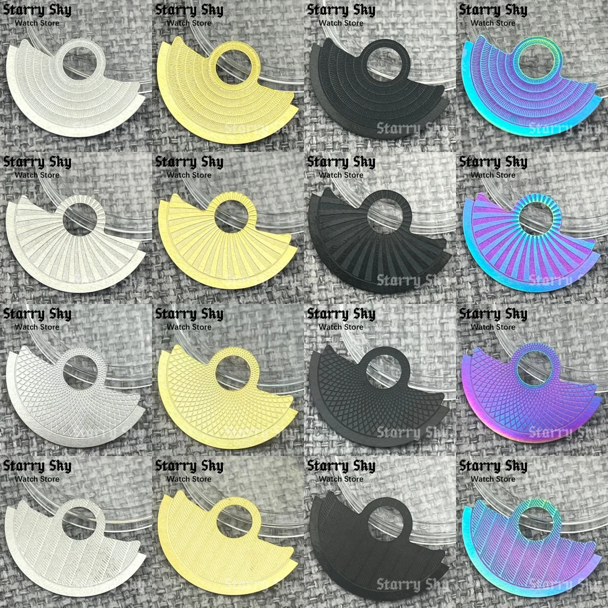 Starry Sky New NH Automatic Movement Hammer Rotor Metal Patch Fit NH34 To NH39 Movement Watch Repair Guard Parts Watch Accessory