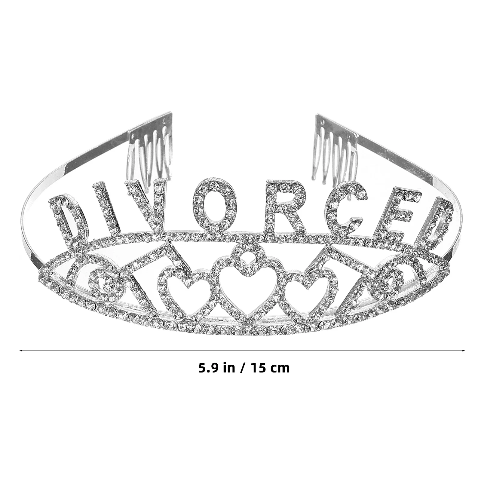 

Party Crown for Women Crown Headdress Durable Alloy Material Sleek Modern Color Sophisticated Style Gift Women