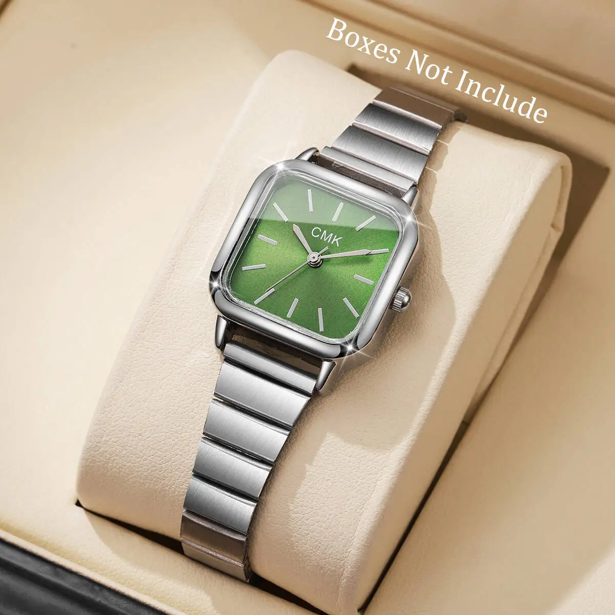 

Luxury Ultra-thin Strap Women Quartz Watch Fashion Square Ladies Wristwatch Girls Clock Reloj Mujer（Without Box）