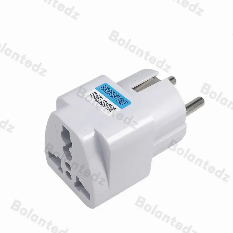 Universal EU German Conversion Plug Adapter European Germany Australia Chinese Power Socket White Travel Conversion Plug