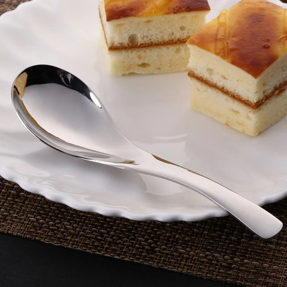 

3pcs Stainless Steel Spoon Small Size Dishwasher Safe Flatware Cutlery Set For Daily Meal Travel Lunch Kitchen Bar