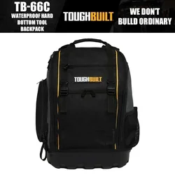 TOUGHBUILT TB-66C Waterproof Hard Bottom Tool Backpack Tool Accessories