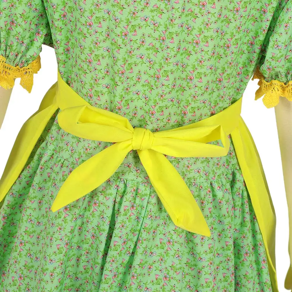 فستان فتاة استعماري للهالوين ملابس تنكرية للحفلات أزياء لعب الأدوار ملابس حفلات الهالوين كرنفال