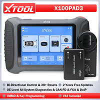 XTOOL X100 PAD3 Elite IMMO Key Programming Tool Car Diagnostic Tool ECU Coding Active Test 38+ Resets with KC100 Key Programmer