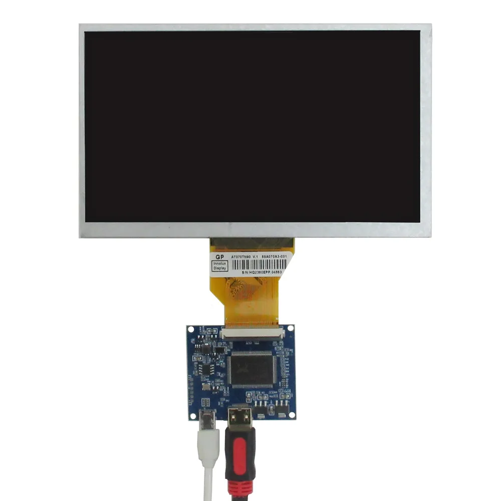 7-インチ-at070tn90-スクリーンディスプレイ-lcd-モニタードライバーコントロールボードミニ-hdmi-互換-lattepanda、raspberry-pi-banana-pi-pc-用