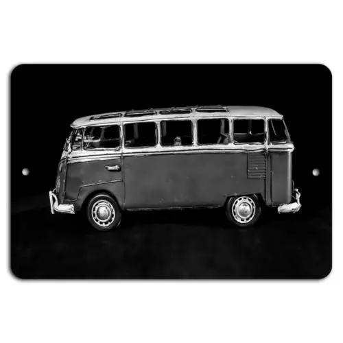 Retro Van Adventure: Embrace the Journey-Aluminum-tin sign