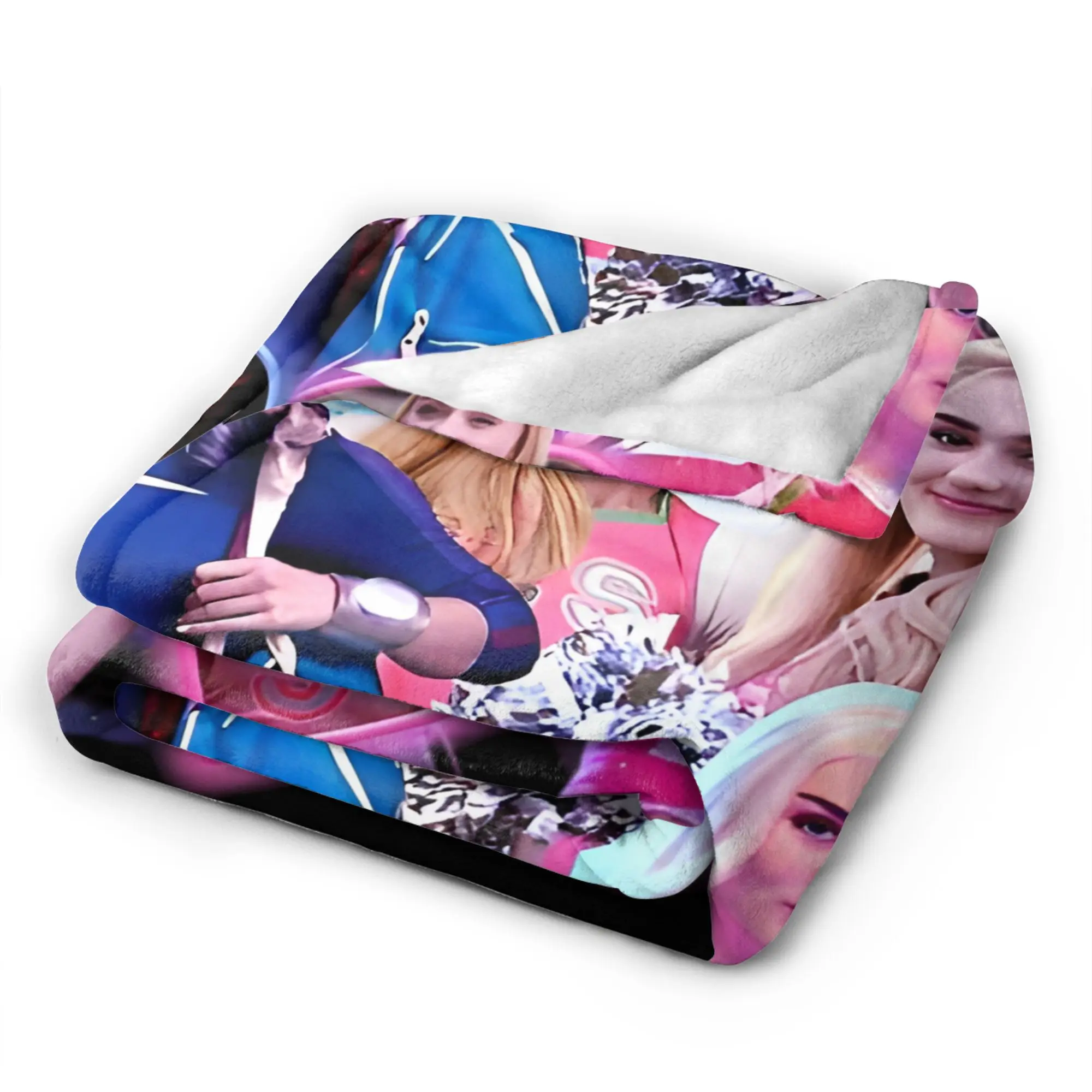 الكسالى 4 فجر مصاصي الدماء بطانيات محبوكة الفانيلا أديسون Bootleg خفيفة الوزن رمي البطانيات السفر المنزل الأريكة رقيقة لحاف #5