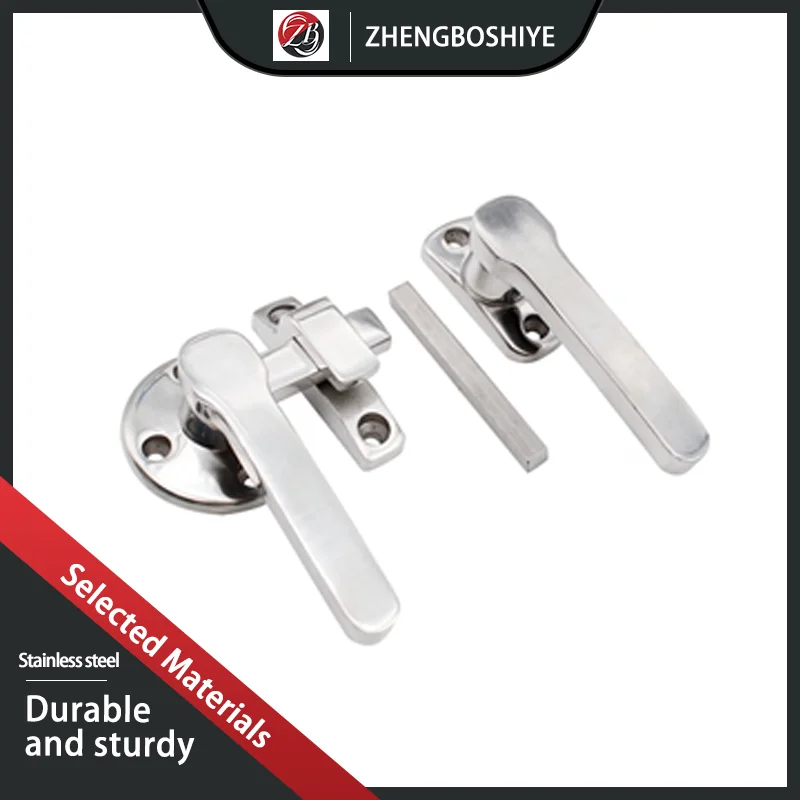 

304 Stainless Steel Door Handle With Double Opening Sealing Buckle Inside Outside Heavy Duty Thickened Oven And Steam Cabinet