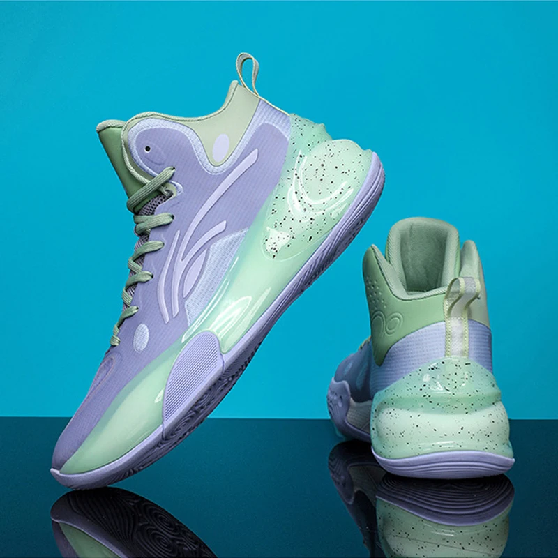 New Basketball Shoes Men Top Quailty Sport Shoes Waterproof Athletic Shoes Women Lightweight Cushioning Sneakers Size 36-45