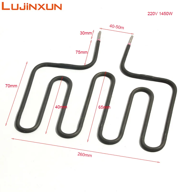 

Нагревательный элемент LUJINXUN 220В 1450Вт/1800Вт из нержавеющей стали 301, 4U, для печи для рыбы, аксессуары для гриль-кастрюль с бумажной оболочкой
