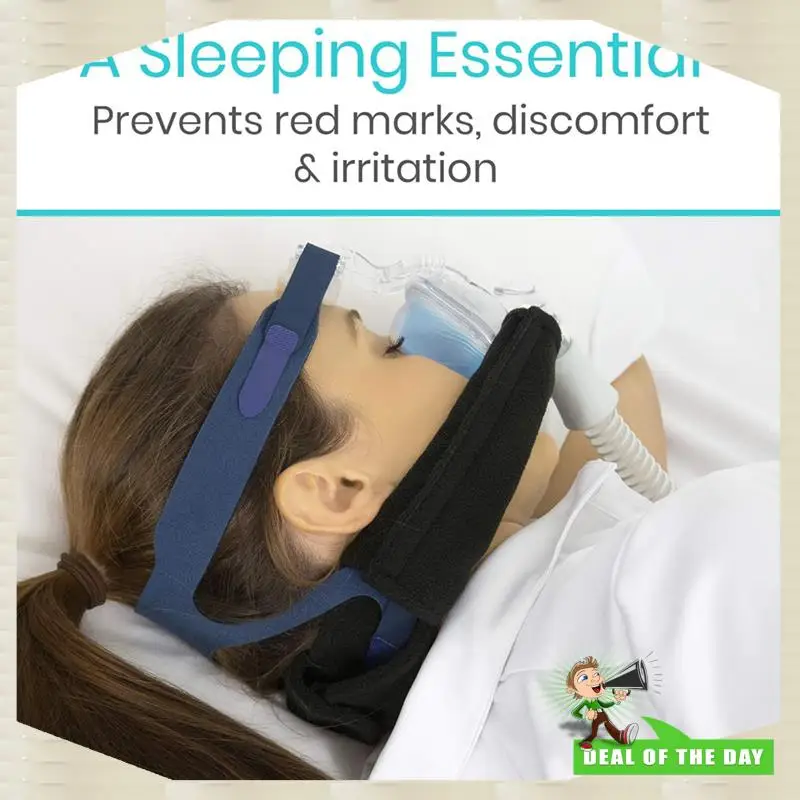 24-Hour Delivery 1Pcs CPAP Neck Pad - Mask Strap Padded Replacement Accessories - Fleece Comfort Cover For Full Face And Nasal H