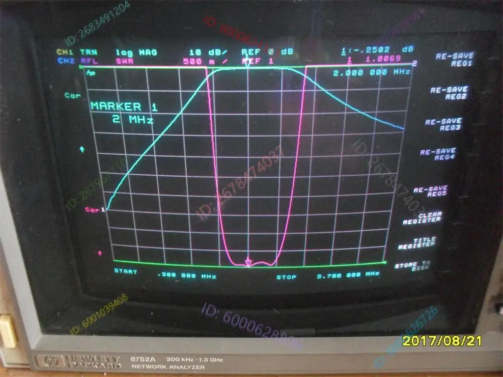2MHz 대역 통과 필터 200w 전력, 단파 BPF 필터, 간섭 방지, 신호 대 잡음 비율 향상