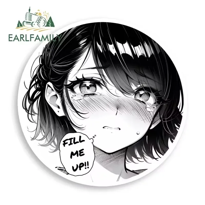 EARLFAMILY 13cm x 13cm für Mich Bis Null Zwei Auto Aufkleber Scratch-Proof Vinyl Abziehbilder Wasserdicht nette Anime Auto Styling