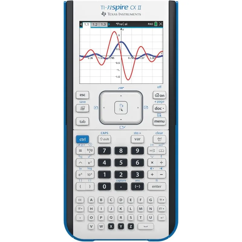 Kolorowy kalkulator graficzny TI-Nspire CX II CAS z oprogramowaniem studenckim (PC/)