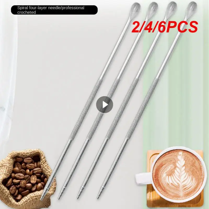 2/4/6PCS Stylish Milk Frothing Professional Professional Milk Frothing Tool Barista Essentials High-quality Materials Innovative