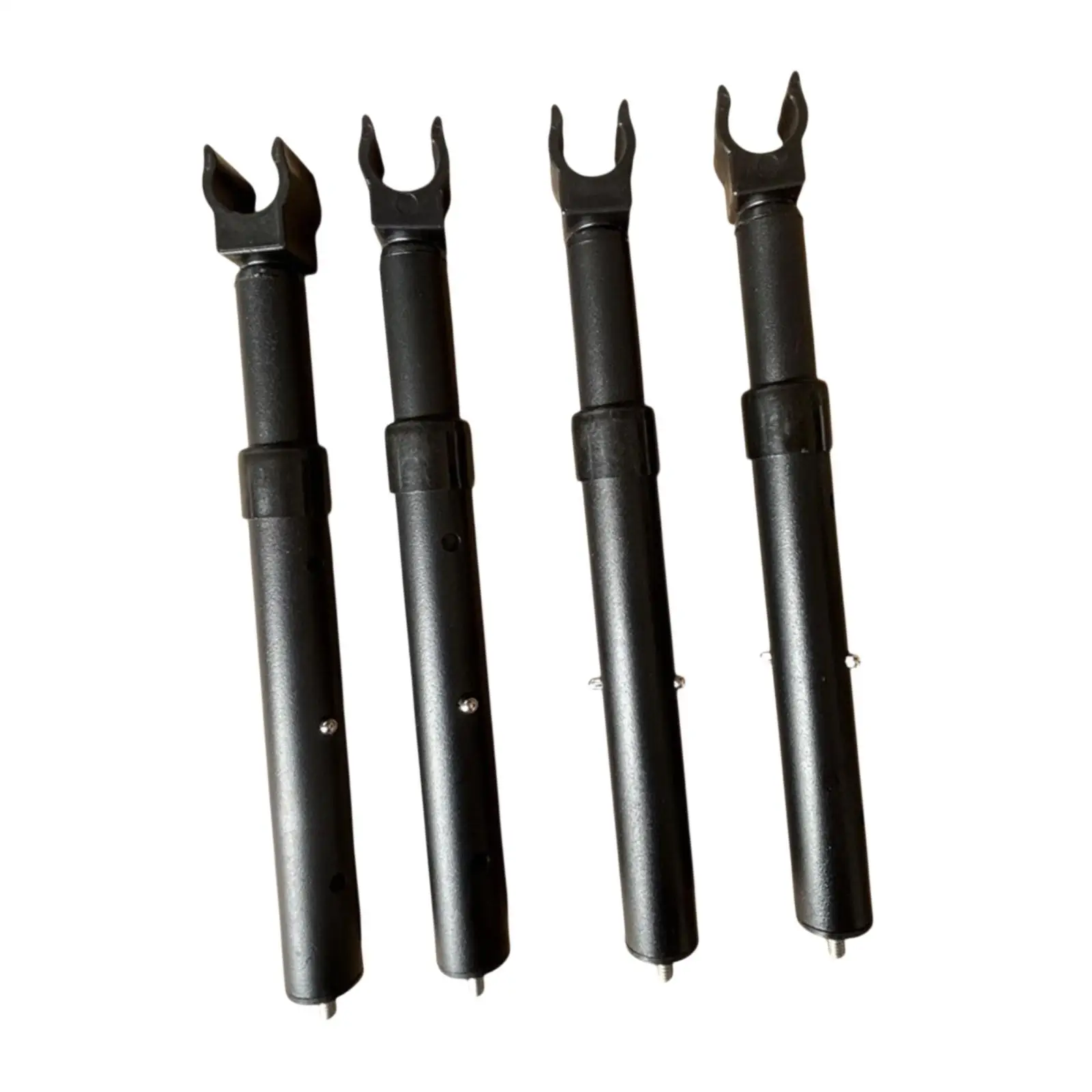 4x Camping Cart Table Support Rod Telescopic Desk Leg Replacement Fittings Multifunctional Lifting Bracket for Wagon Cart