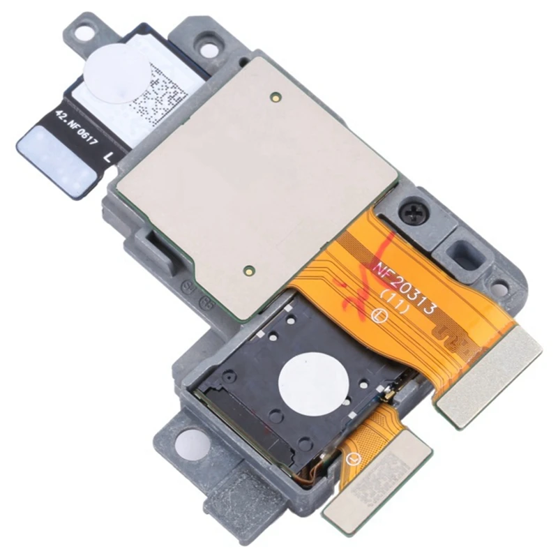 Set kamera SM-N986B untuk Samsung Galaxy Note20 Ultra 5G, suku cadang pengganti kamera utama belakang + lebar +