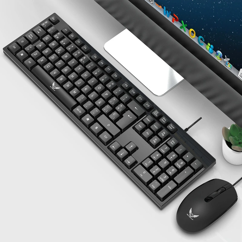 オフィス用マウスとキーボードのセット,PCテーブルパッド,コンピューターアクセサリー,USBケーブル,子供,男性,女性向け,ld801