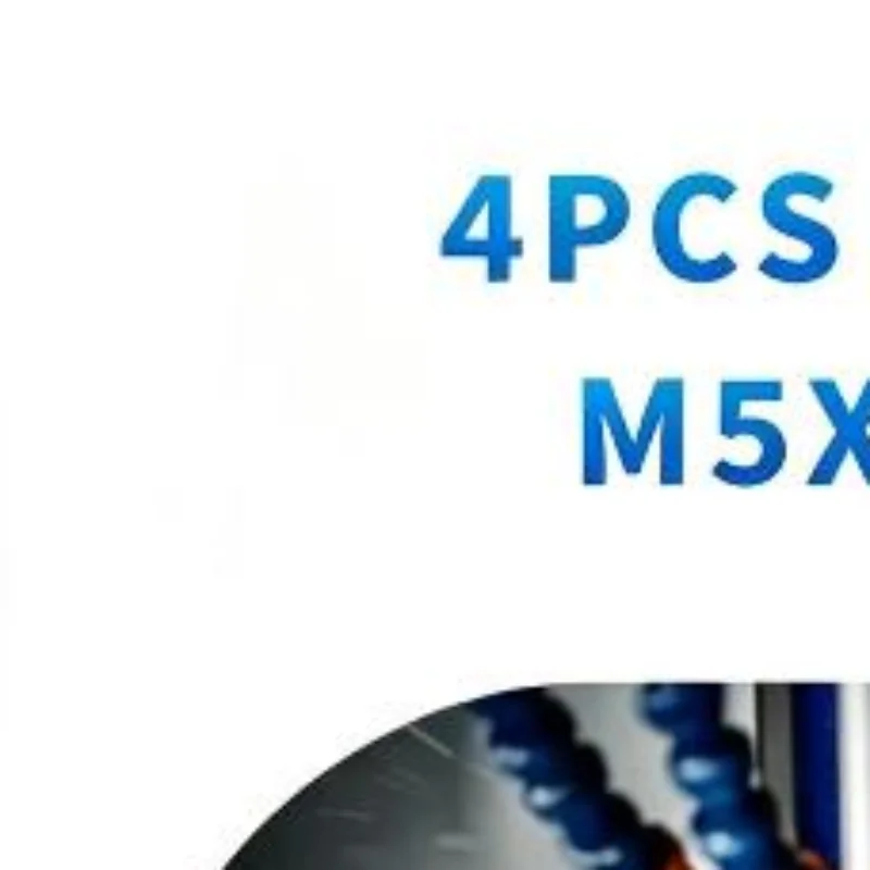 4PCS/SET Full CNC Stainless M5X25mm Visor Bolts Rustproof Aesthetic Firm Precise For NMAX PCX AEROX ADV Flower Design