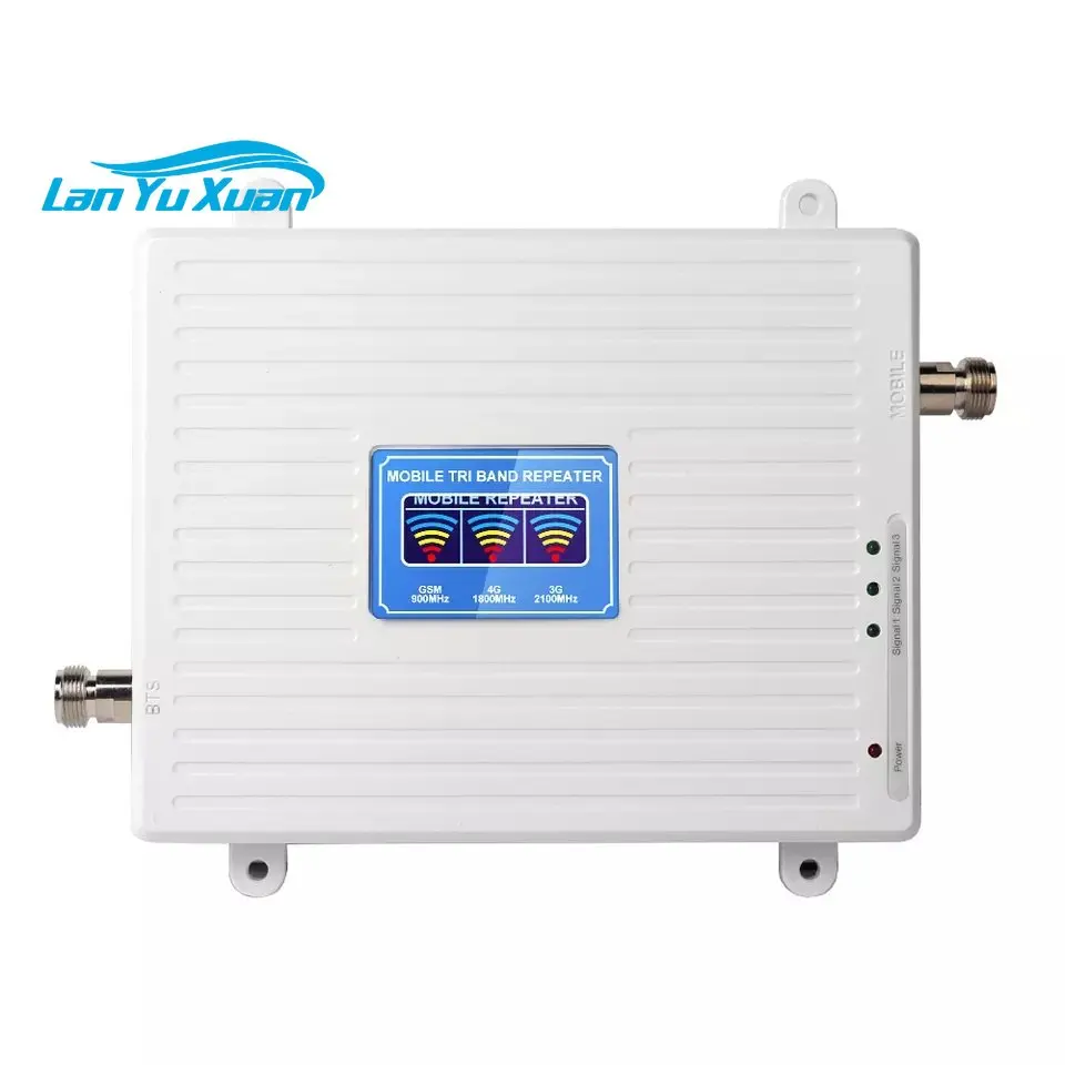 

Factory Price 900/1800/2600Mhz Cellular Signal Booster Repeater Amplifier B8 B3 B7 Repeater Mobile Signal Booster