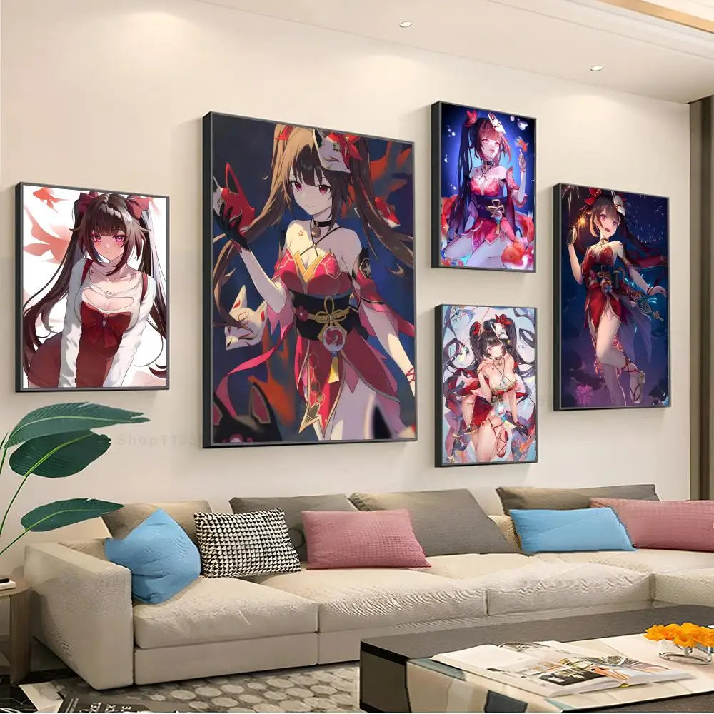

Sparkle Honkai Star Rail Poster Paper Print Home Living Room Bedroom Entrance Bar Restaurant Cafe Art Painting Decoration