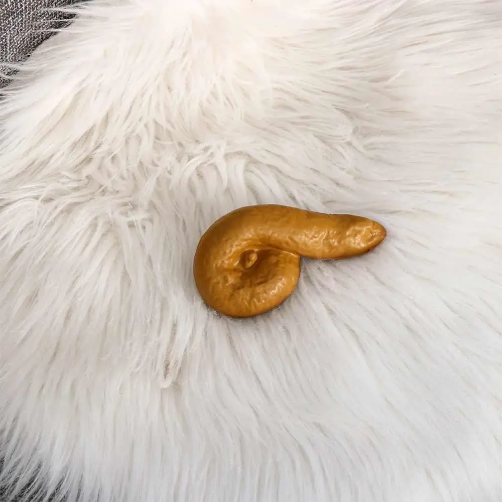 القرف الواقعية المزحة وهمية أنبوب قطعة من القرف الكلاسيكي القرف واقعية وهمية Turd أدوات مضحكة الجدة مذهلة Turd الكمامة المزحة اللعب