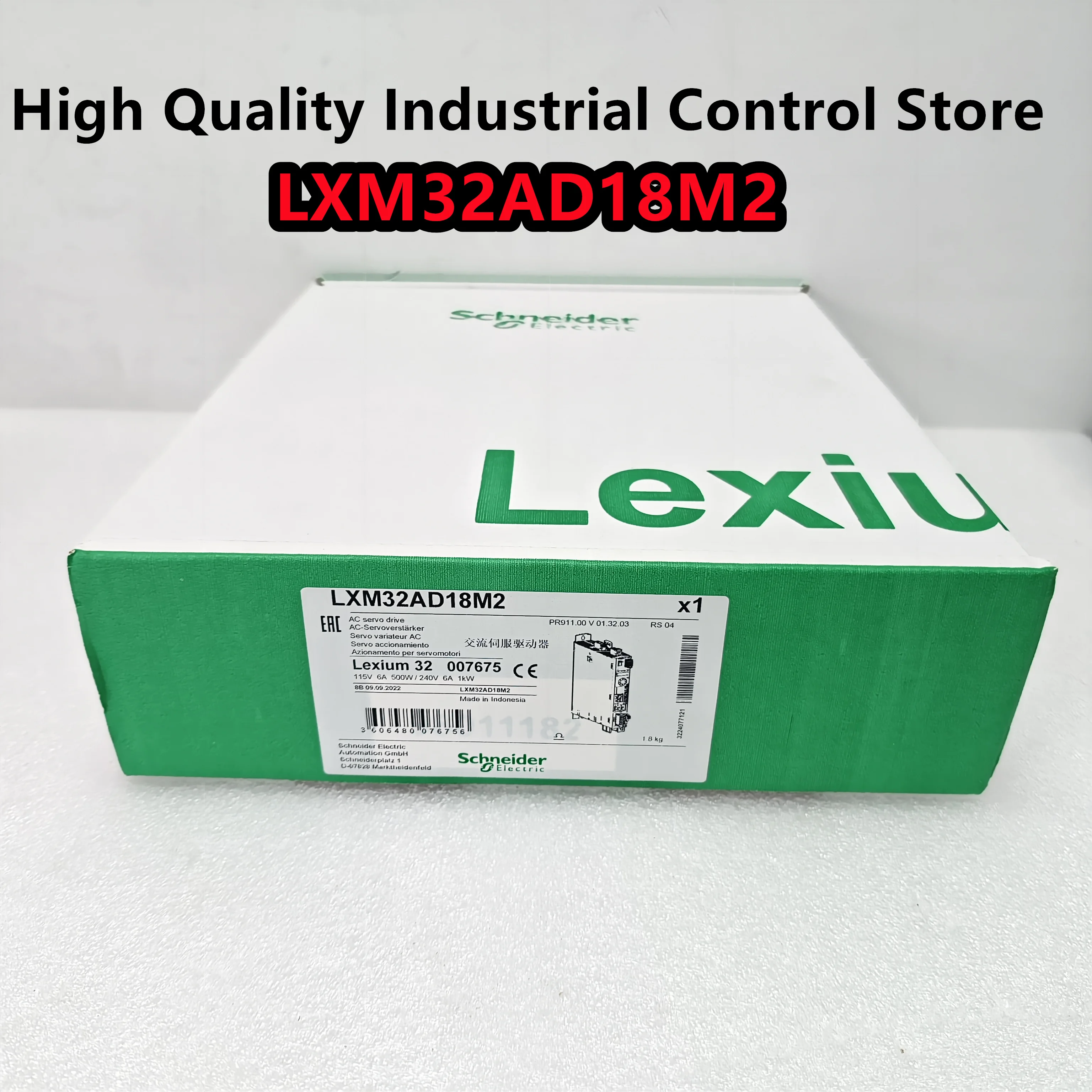 

LXM32AD18M2 новый оригинальный