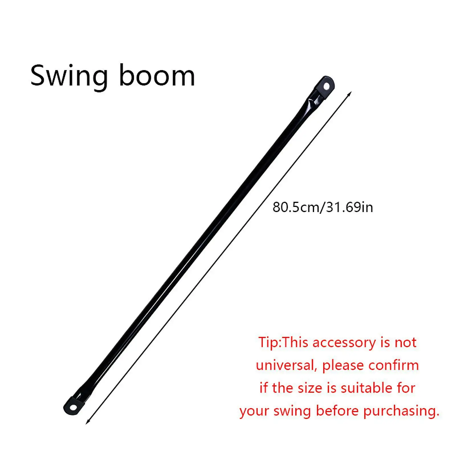 

Устойчивая к погодным условиям металлическая опорная штанга для уличных качелей и гамаков, прочная конструкция для садовых качелей