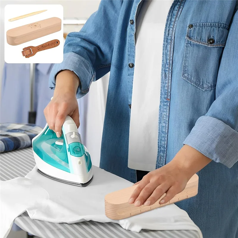 

A15F-3 шт., хлопаки из бука, набор буковых досок для швов, деревянные инструменты для квилтинга, инструмент для шитья