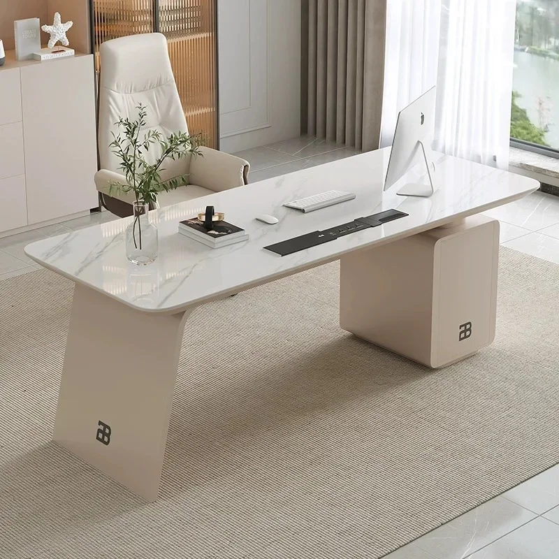 

Designer Manager Modern Executive Desk Luxury Chair Home Large Writing Computer Desks Study Laptop Escritorios Office Furniture