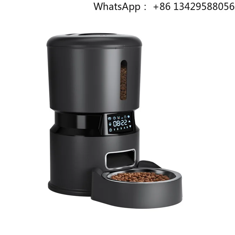 Hot Sell 5G WiFi APP Automatic Cat Feeder With Camera Smart Cat Food Dispenser with Freshness Preservation Timed Pet Feeder OEM
