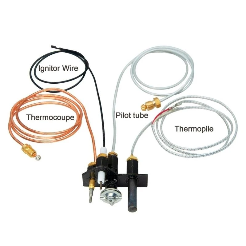 온수기 조종사 조종사 조립 교체 세트 효율적인 난방 액세서리 조종사 수 시스템에 적합한 구성 요소