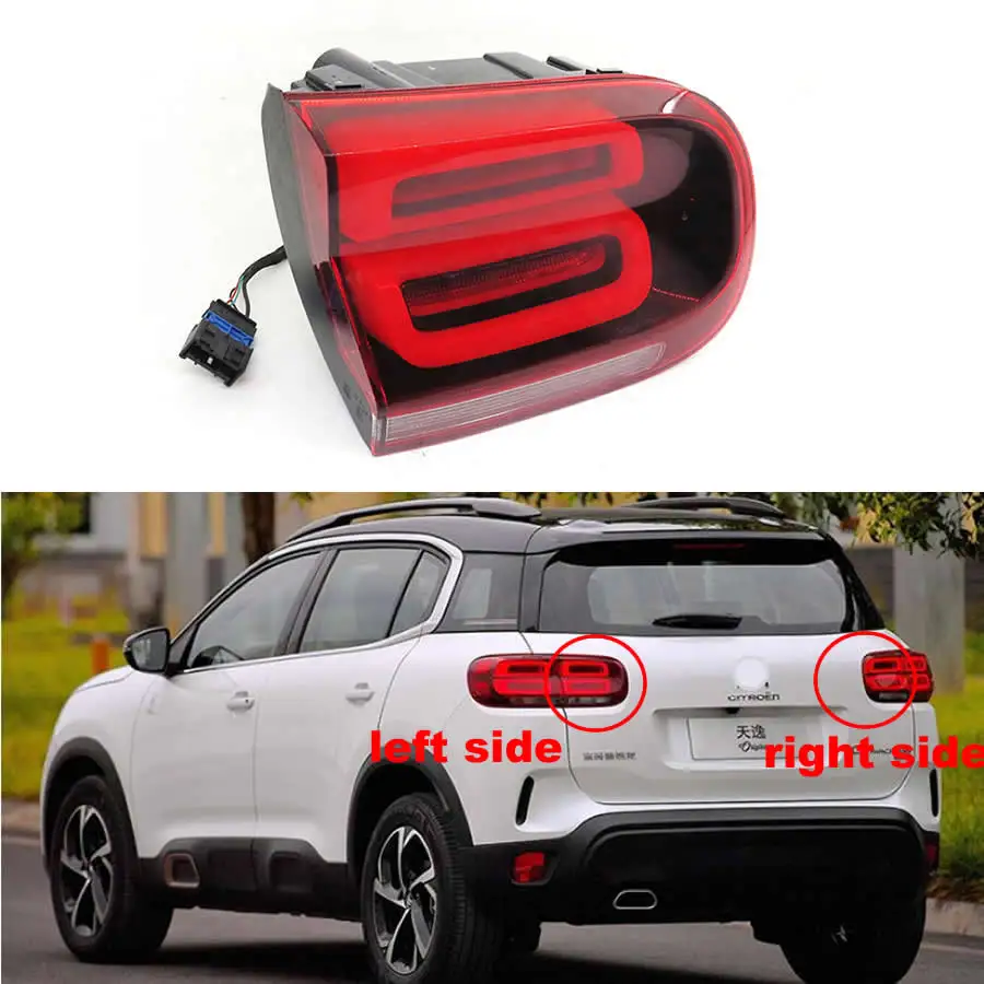 

Inner Tail Lamp for Citroen C5 Aircross Car Accessories Rear Tail Light Assembly Brake Taillight Stop Lights Parking Lamp 1PCS