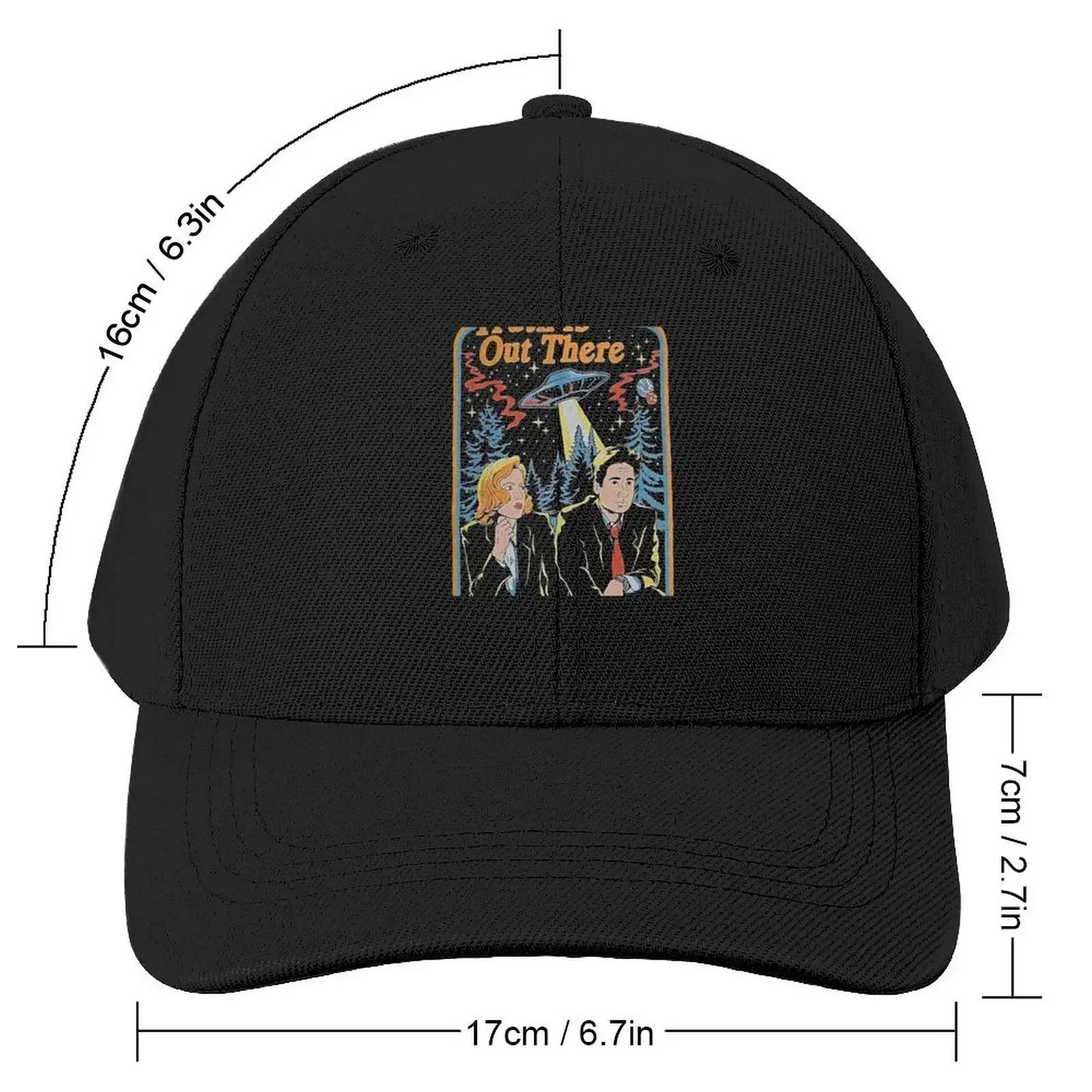 The truth is out there - X Files funny, The truth is out there - X Files is hilarious Baseball Cap Sun Cap Hats For Women Men's