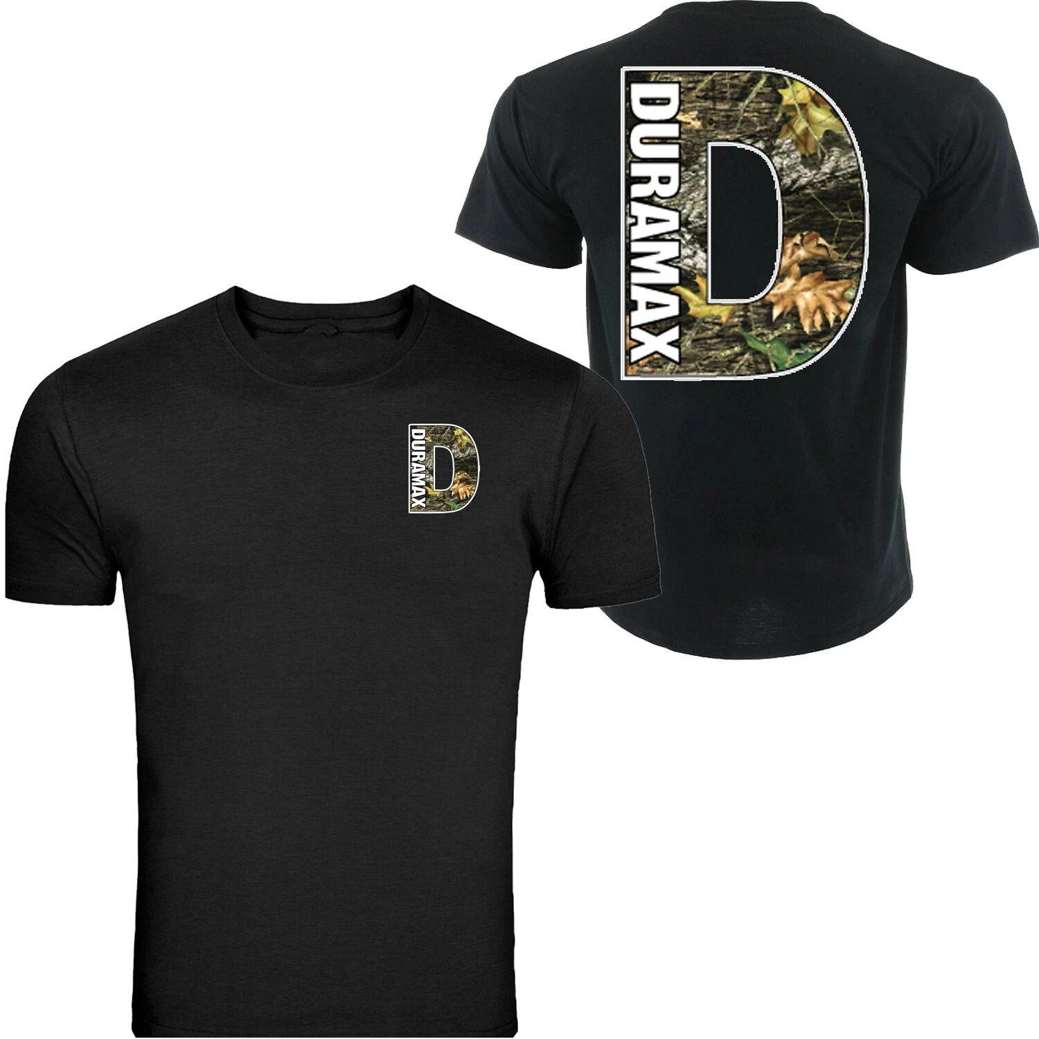 2026 Duramax Big D Design T-Shirt Unisex Black Color Front & Back Graphic Printing High-end Luxury Both of Men and Women