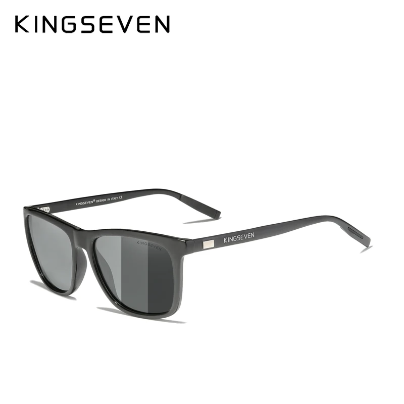 KINGSEVEN Brand Aluminum Frame Sunglasses Men Polarized Mirror  Photochromic  Sun glasses Women\'s Glasses Accessories Outdoors