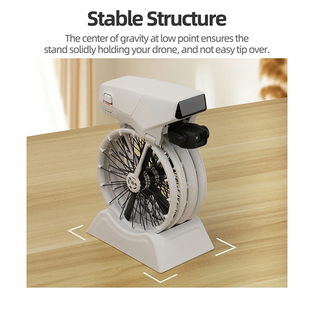 2 in 1 เดสก์ท็อปขาตั้งฐานสําหรับ DJI Flip Stable Mount ผู้ถือฐานคุณภาพสูงนิทรรศการสําหรับ Flip Drone อุปกรณ์เสริม
