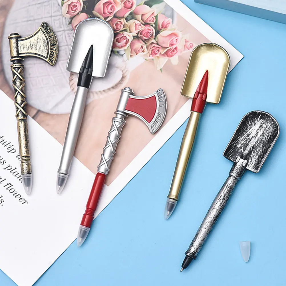 

4Pcs Lightweight Portable Ballpoint Pen Made of ABS Material Creative Cute Design Ideal for Students School Supply