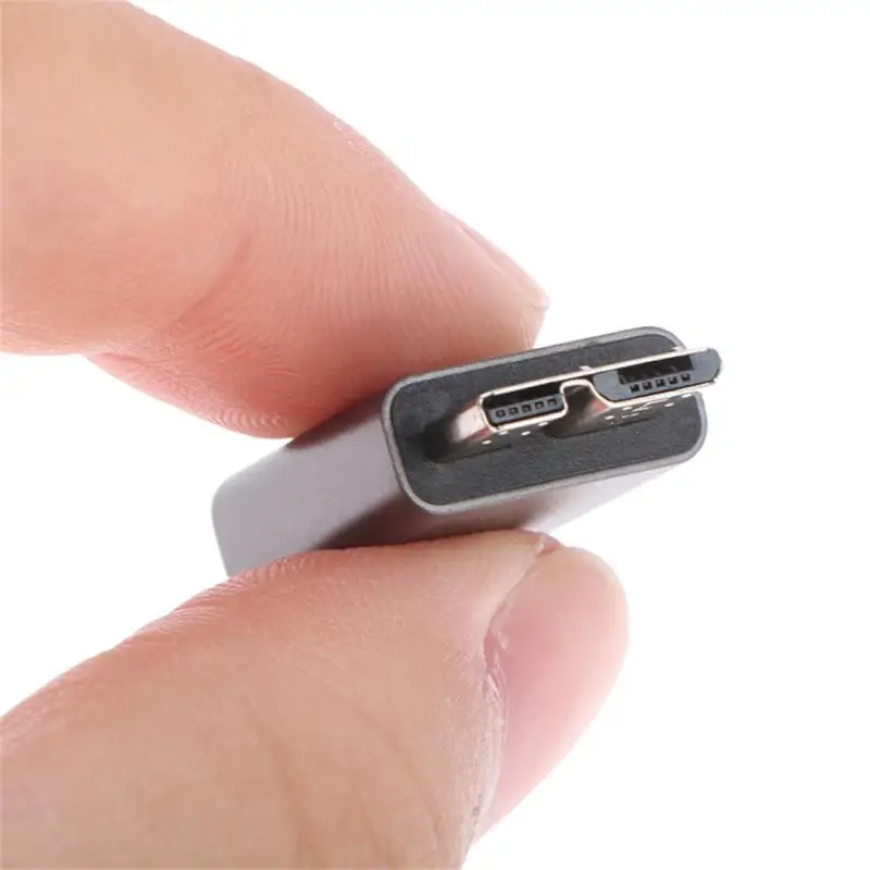 1/2/3PCS C To Micro B USB3.0 Adapter Type C Female To Micro B Male Fast Charge USB Micro 3.0 To Type C Super Speed For hdD