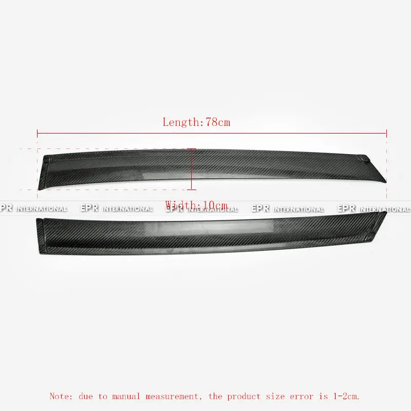 لكيا K5 أوبتيما JF 2016-2023 نافذة منحرف المطر الحرس 4 قطعة مجموعة ، ألياف الكربون نظرة الجانب نافذة قناع الكسوة