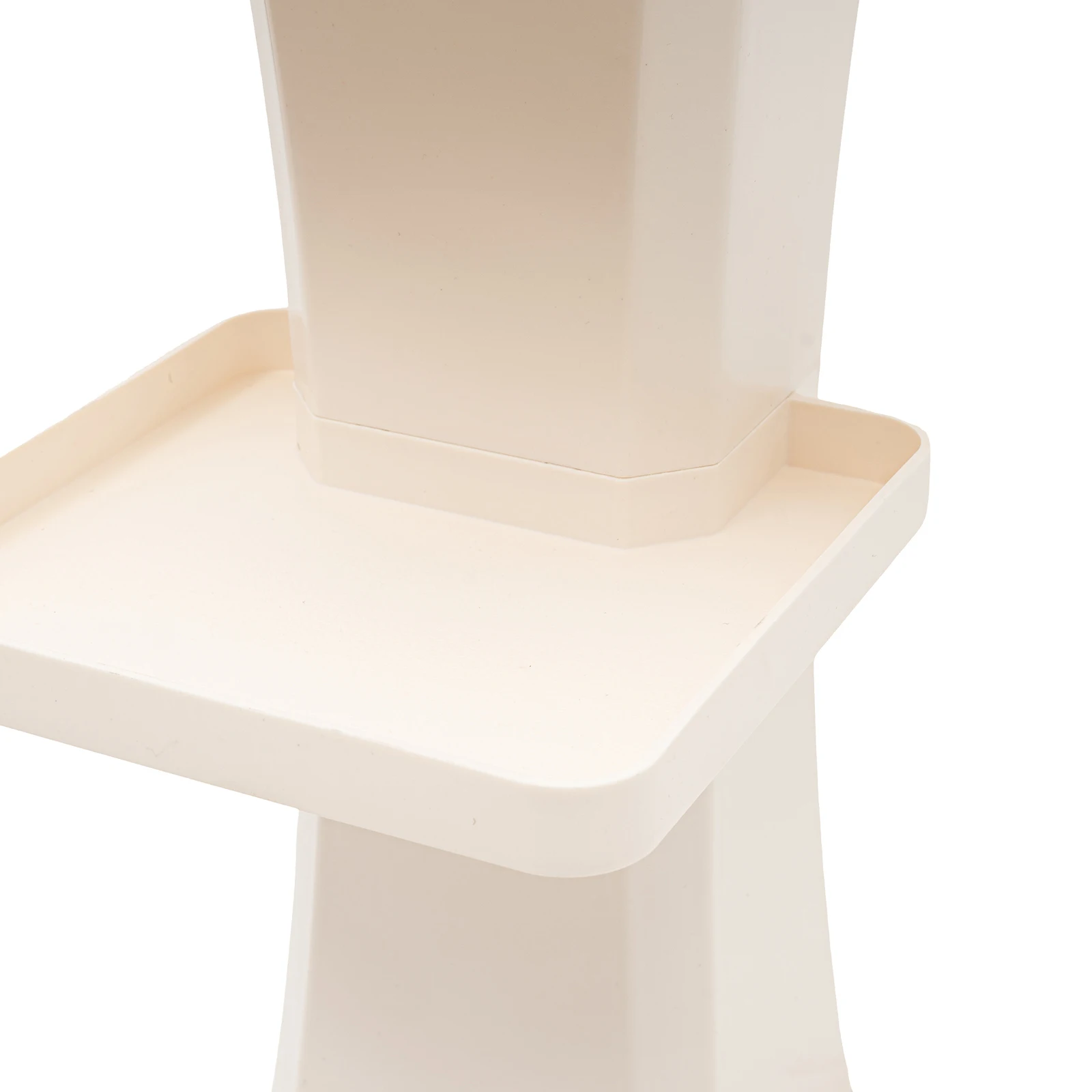 Salon Trolley White ABS Beauty Salon Rolling Cart for Beauty Salons Beauty Centers