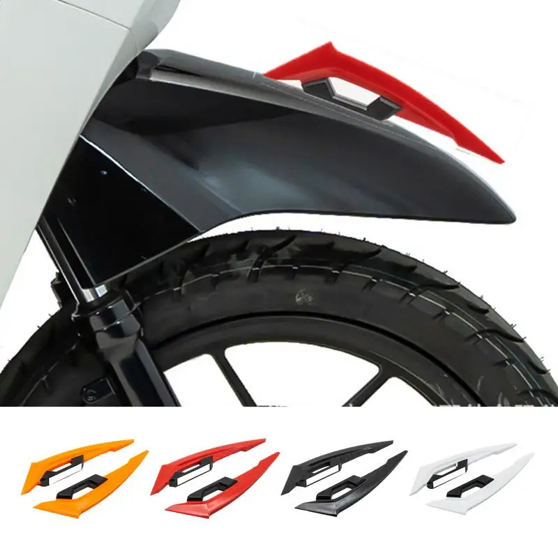 

Motorcycle Winglets Universal Spoiler Wing For Scooter Motorcycle Accessories Compatible With Car Motorbike Convertible Car