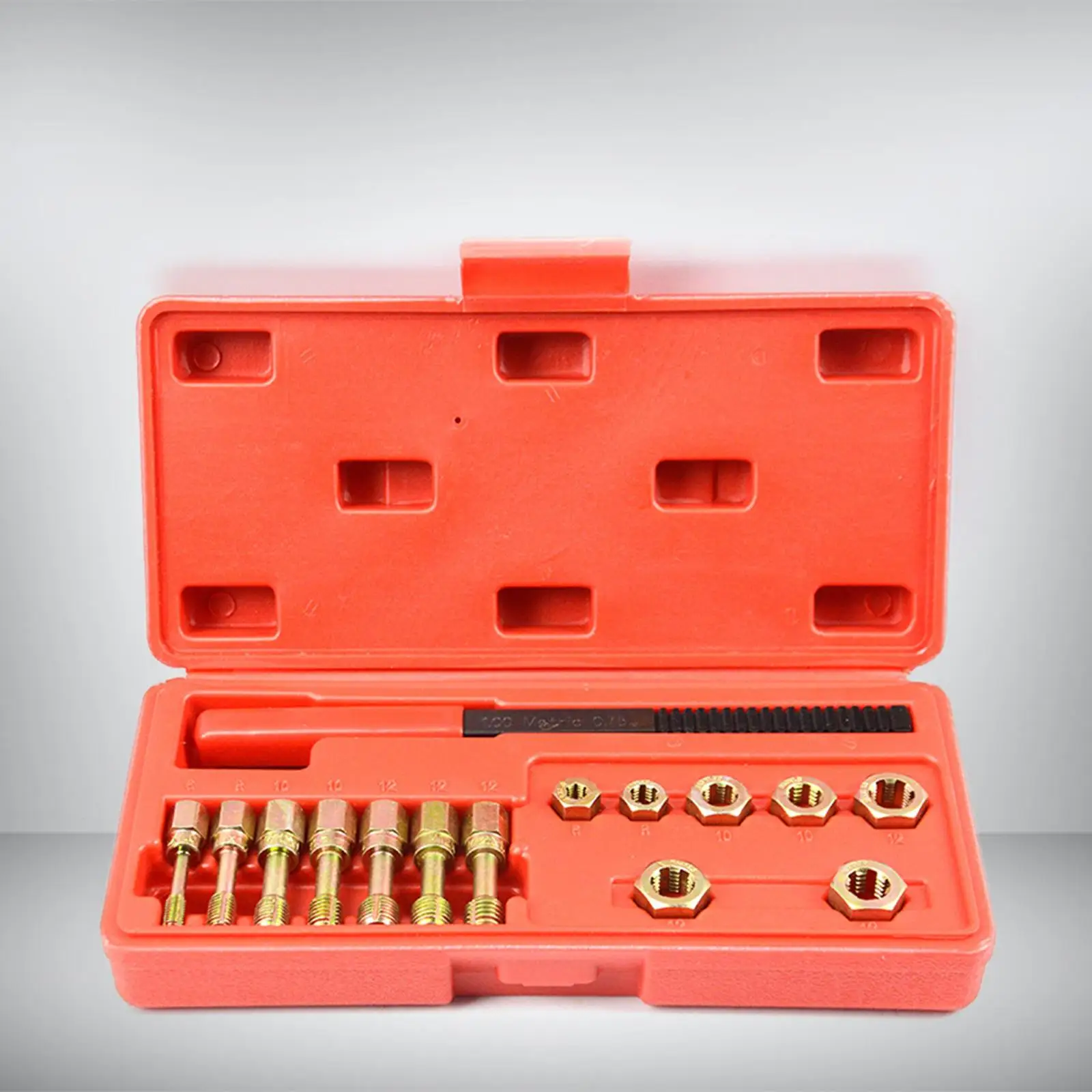 

with Storage Case Versatile Tapping Tool Universal Spindle Thread Repair Set